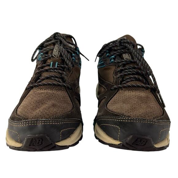 EUC NEW BALANCE 689 Brown Suede Leather Trail Running Hiking Womens Sneakers 9.5 - Picture 2 of 9